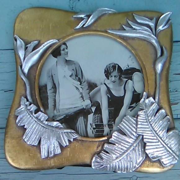 Gold and Silver photo frame - Picture 2 of 8